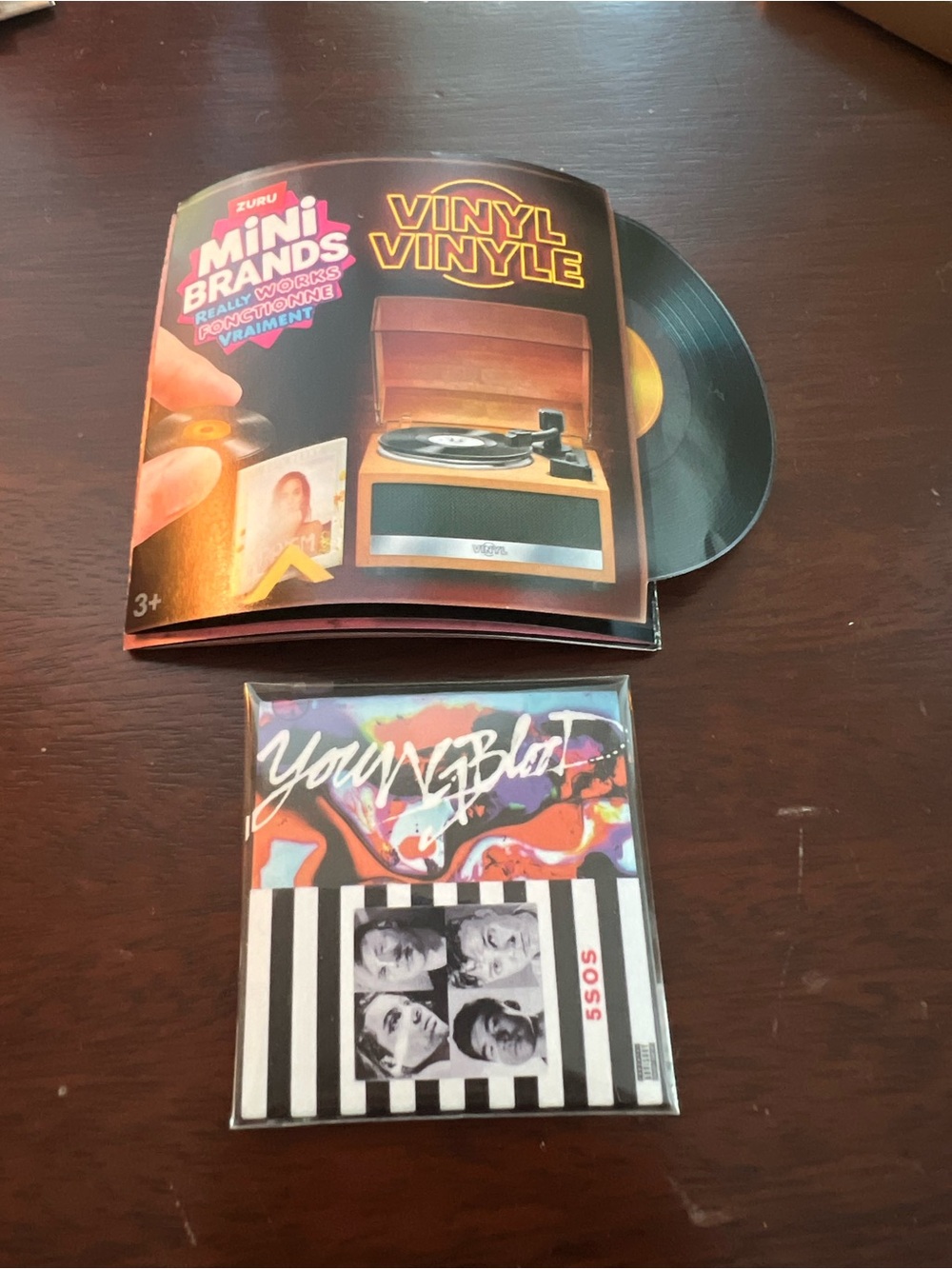 Zuru  Mini Brands Vinyl LP - Young Blood - 5 Seconds of Summer.